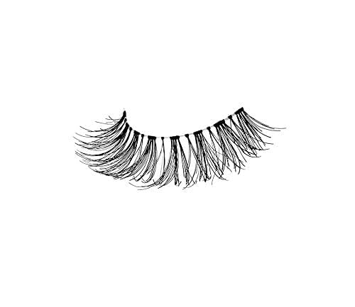 Ardell False Eyelashes Wispies Black, 1 pack (6 pairs of strip lashes per pack)