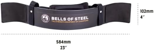 Arm Blaster for Biceps & Triceps [Bells of 23 in 24 in, 5 mm
