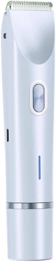 Women's Electric Shaver Bikini Trimmer for Women Razors 2-in-1 Dual Head Design IPX7 Waterproof Wet & Dry Use Body Groomer Hair Trimmer Remover for Facial Underarm Arm Face Leg Bikini (Blue)