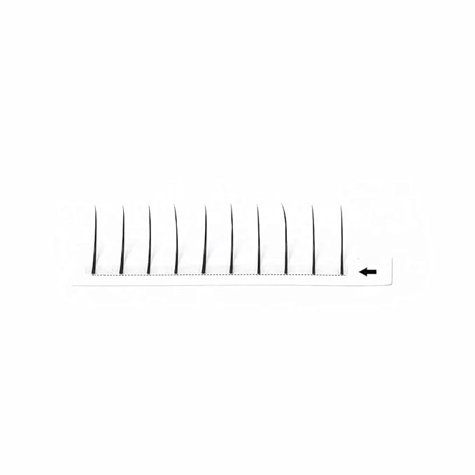 Spike Lash Extensions Premade Fairy Eyelashes Black Eyelash Spikes Extensions Single Thick Lash Cluster Lash Spikes Extensions Individual Lashes (D Curl 10mm)