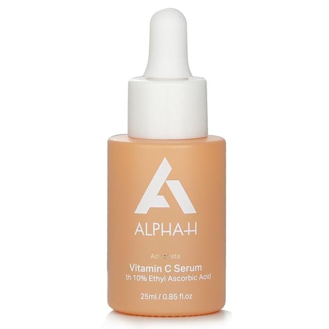 Alpha-H Vitamin C Serum With 10% Ethyl Ascorbic Acid And Hyaluronic Acid - Daily Brightening For Dull, Uneven Complexion - Helps Boost Glow And Smooth Texture