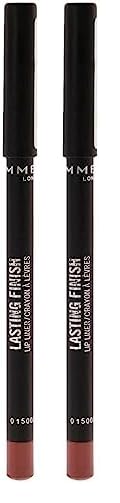 Rimmel Lasting Finish 8HR Lip Liner, 110 Spice, Pack of 1 (Pack of 2)