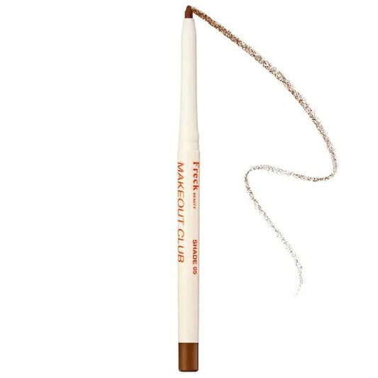 Freck Beauty MAKEOUT CLUB Nude Muse Lip Liner, Non Drying, Smooth Highly Pigmented Retractable Liner, Infused with Jojoba and Hyaluronic Acid (Cool Taupe Brown, Normal)