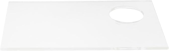 5 PCS Makeup Palette Without Spatula,2.76x4.33 Inch Acrylic