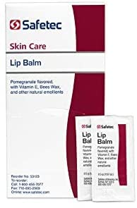 Safetec Lip Balm 53123 Pomegranate Flavored,