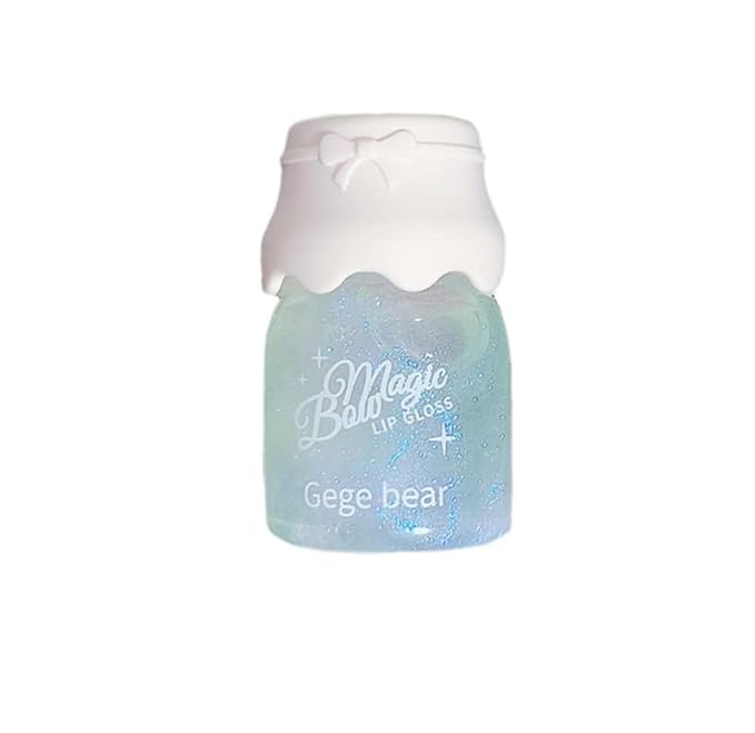 5 Colors Shimmer Lip Gloss Set Hydrating Lip Glow Oil Cute Hydrating Tinted Lip Transparent Balm Set