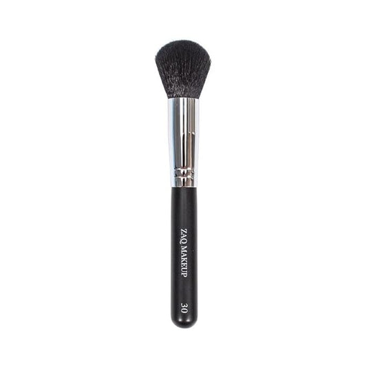 ZAQ Large Flat Powder Brush: Perfect Brush For Blending Liquid, Cream and Flawless Powder, Buffing, Blending, Concealer, Vegan Makeup Tool With Cruelty-Free Bristles