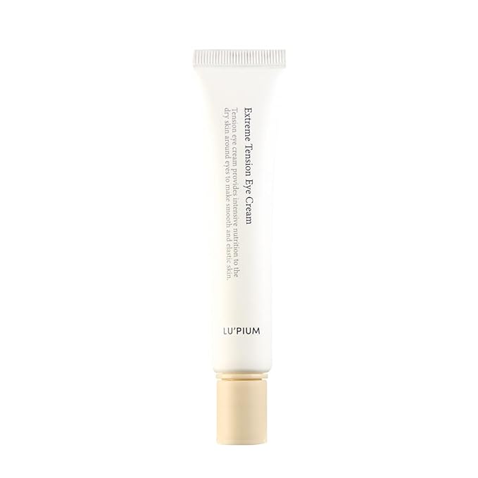 LU'PIUM Extreme Tension Eye Cream – Vegan Hydrating Eye Cream with Peptide Complex and 5 Plant Phytomucin, Moisture & Skin Comfort, Inspired by Korean Skincare