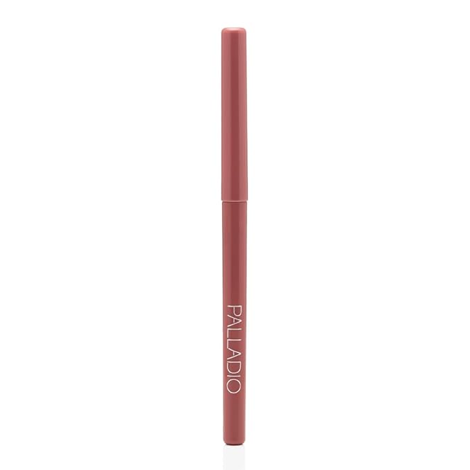 Palladio, Retractable Waterproof Lip Liner High Pigmented and Creamy Color Slim Twist Up Smudge Proof Formula with Long Lasting All Day Wear No Sharpener Required, Raspberry