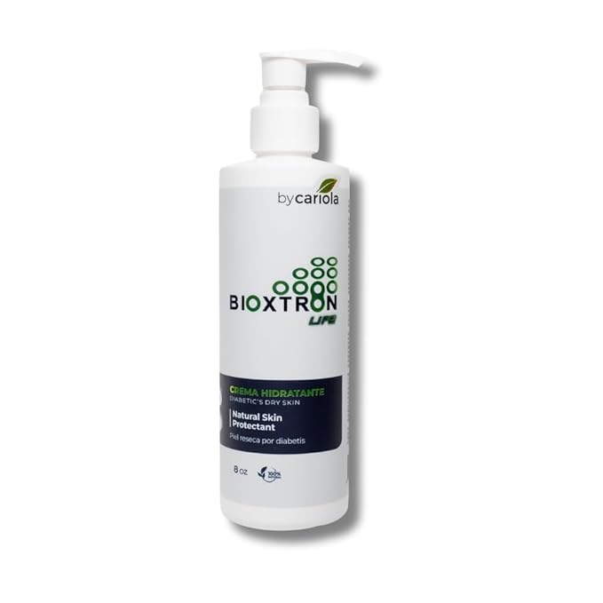 Bioxtron Life Moisturizing Cream for DB Dry Skin - Skin Moisturizing - Natural Skin Protectant - Support Tired Legs - Refreshes & Tones - Aloe Vera - Arnica Oil - Chamomile - 8 oz