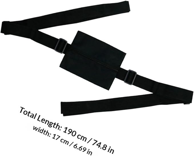 Adjustable Yoga Mat Strap Carrier with Sling Exercise Mat Band for Portable Storage for Yoga and Workout Use