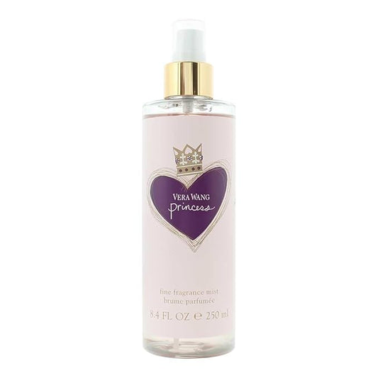 Vera Wang Princess Body Mist 8.4 fl oz (Pack of 1), Notes of Apple, Quava, and Vanilla, Women's Fragrance, Long Lasting, Everyday Fragrance