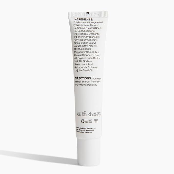 Y’OUR Intensive Healing Lip Balm for Dry Chapped Lips - Deeply Hydrating Lip Treatment with Hyaluronic Acid, Shea Butter & Rosehip Oil - Repairing Moisturizer, Paraben & Silicon-Free, Gifts for Women