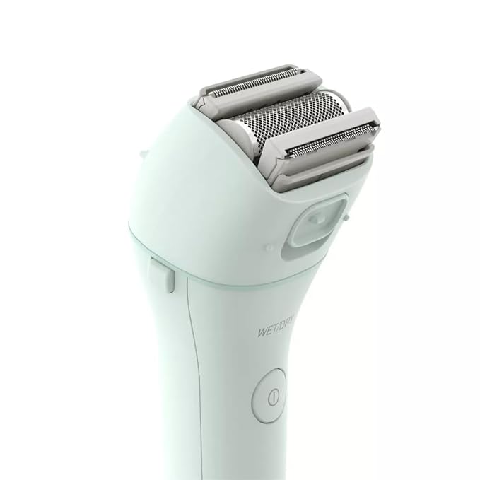 Panasonic Close Curves Electric Razor for Women, Cordless 3-Blade Shaver with Pop-Up Bikini Trimmer, Wet Dry Operation - ES-WL60-G (Green)