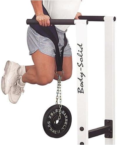 Body Solid Nylon Dipping Belt for Weight Lifting 50lb Max