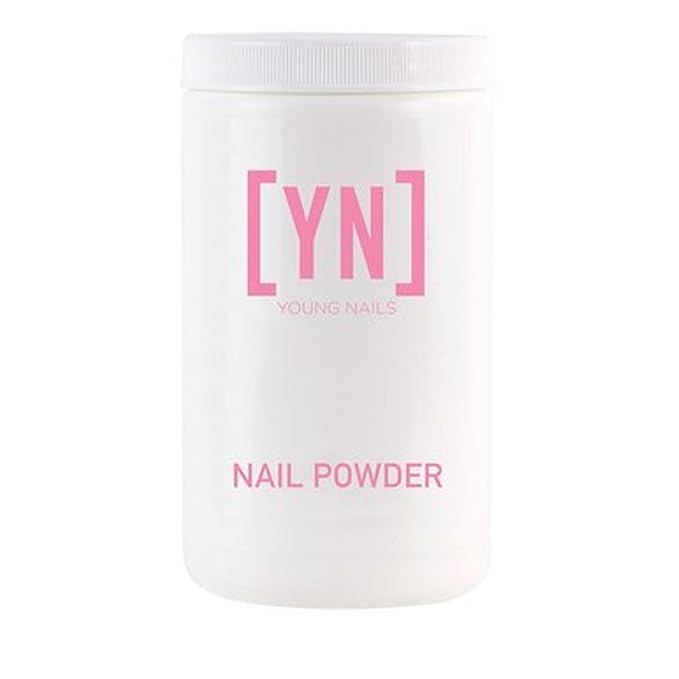 Young Nails Acrylic Cover Powder - Self-Leveling Acrylic Nail Powder, Clear Nude Pink White Acrylic Powder for Nail Extenstion, Professional Grade, Superior Adhesion, Color - Taupe, 660g