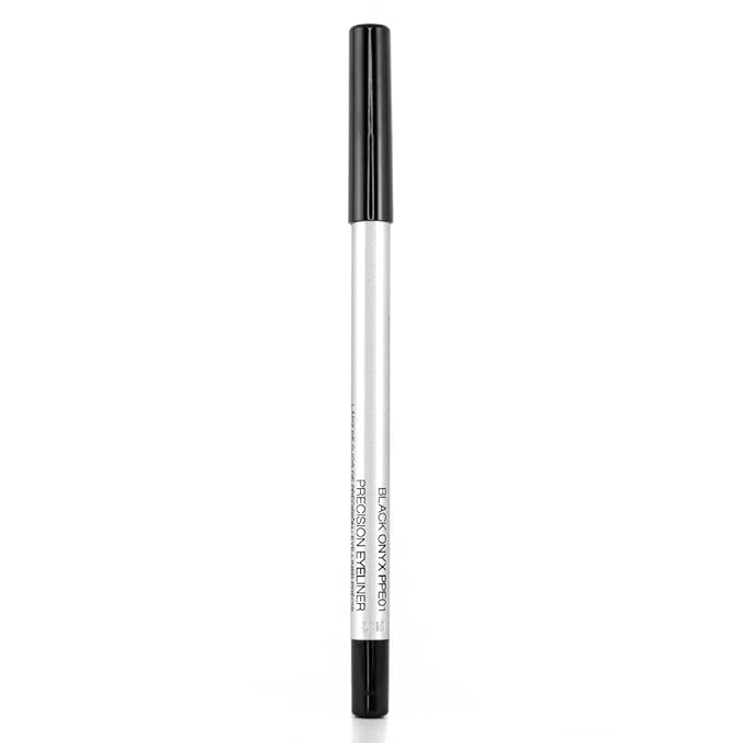 Palladio Precision Eyeliner, Silicone Based, Rich Pigment, Gentle Application, Dramatic Smoky Effect To Soft Everyday Wear, Sensitive Eyelids, Sets Itself, Can Be Sharpened, Black Onyx