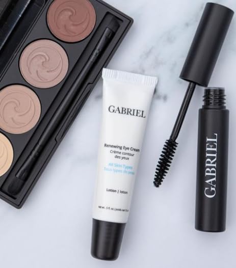 Gabriel Renewing Eye Cream | Natural, Paraben Free, Vegan, Cruelty-free, Non GMO| .5 oz.