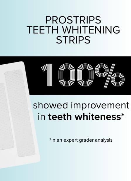 IntelliWHiTE ProStrips Teeth Whitening Strips, Whitens Up to 12 Shades, Enamel-Safe Gentle Remineralizing Formula, Dentist Formulated for Sensitive Teeth, (56pk Mint Flavor)