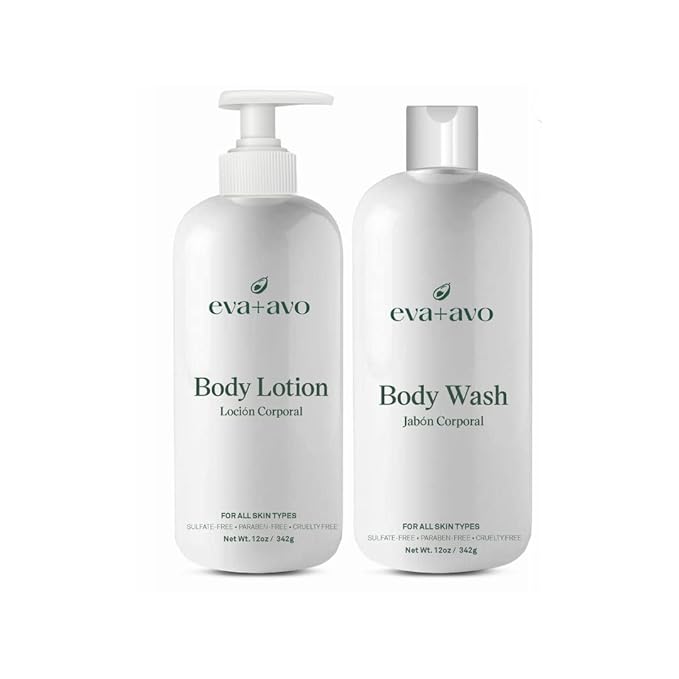Eva + Avo Body Lotion + Body Wash Duo