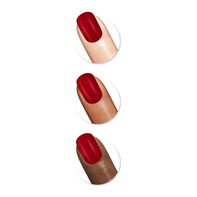 Sally Hansen Insta-Dri Pride Nail Polish | Quick Dry, Long Lasting, Streak-Free Shine | Opaque, Glossy | 769 Tot-ALLY Red | Bright Candy Red Nail Color