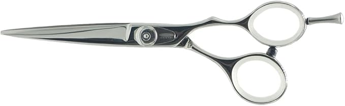 Cricket Logo Gold Series Pro Hair Cutting Scissors, 5.25" - Hair Scissors for Professionals & Barber, Convex Edge Blade, Forged Stainless Steel, Adjustable Tension, Ergonomic Grip