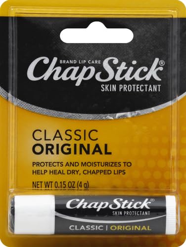 ChapStick Classic Original Lip Balm Tube, Blister