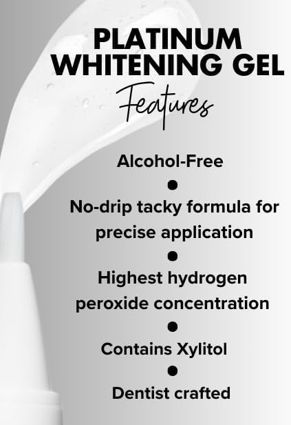 intelliWHITE Platinum Teeth Whitening Pen Kit with Mouth Guard, 14% Hydrogen Peroxide Whitening Treatment, Removes Stains, Safe for Veneers Crowns & Caps, Dentist Formulated, Made in USA