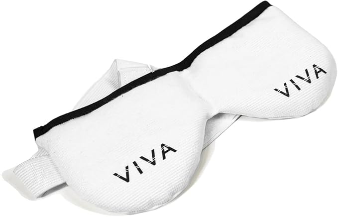 Viva Moist Heat Eye Mask | Microwave Activated | Quick& Soothing Relief | Reusable, Washable