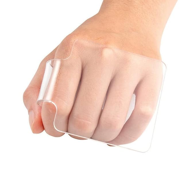 2PCS Clear Acrylic Professional Makeup Palette Handheld Cosmetic