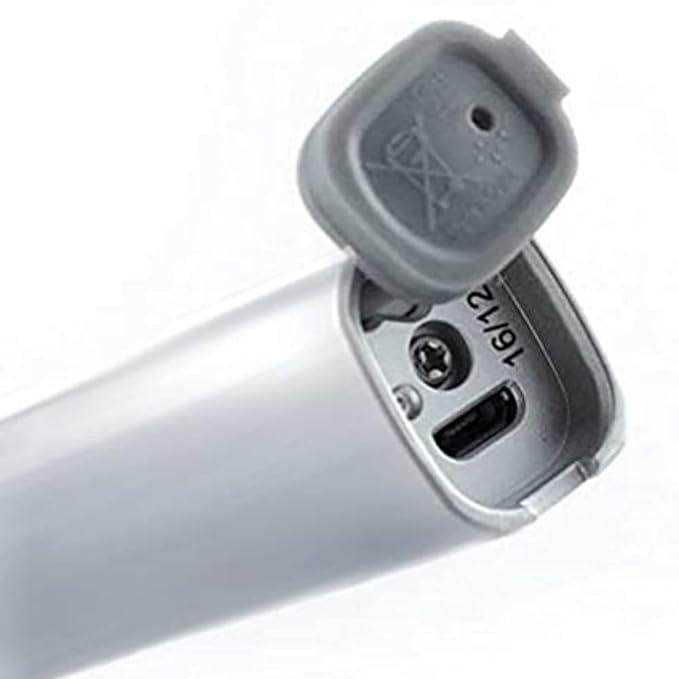 Pop Sonic USB Charge Anywhere Toothbrush(Silver) | Rechargeable Toothbrush w/Up to 40,000 Brush Strokes/Minute-Long-Lasting Dupont Nylon Bristles -Teens & Adult with Quadrant Pacer & Timer
