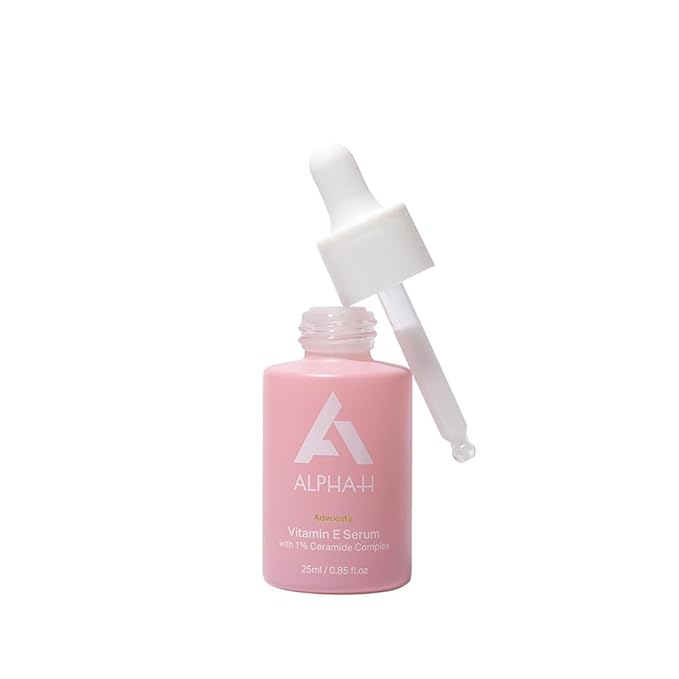 Alpha-H Vitamin E Serum With 1% Ceramide Complex - Lightweight Comfort For Dry, Sensitive Skin - Helps Calm Redness, Support Your Barrier, And Restore Softness