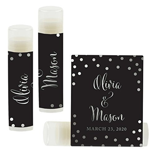 Andaz Press Personalized Bridal Shower Bachelorette Black,