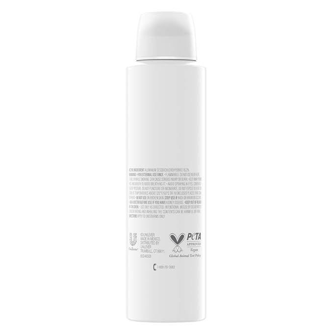 Dove Clinical + Care Antiperspirant Deodorant Dry Spray for Women Fresh Peach with Nourishing Serum 3.8 oz (Pack of 2)