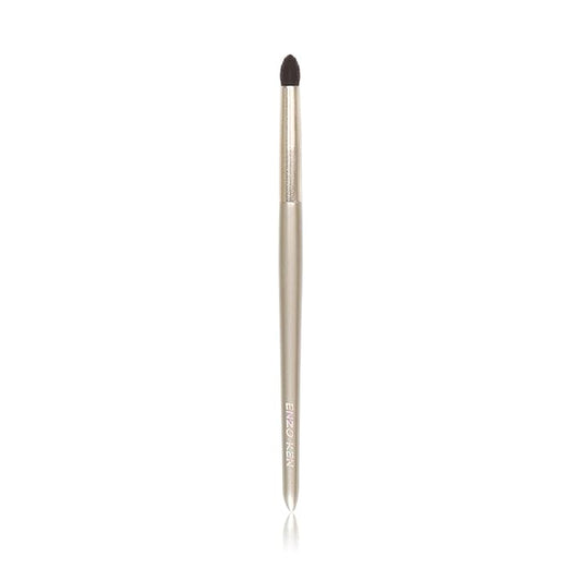 ENZO KEN Small Goat Hair Eye Shadow Brush - Blending Brush for Eyeshadow, Nose Contour & More. Gold, E204M