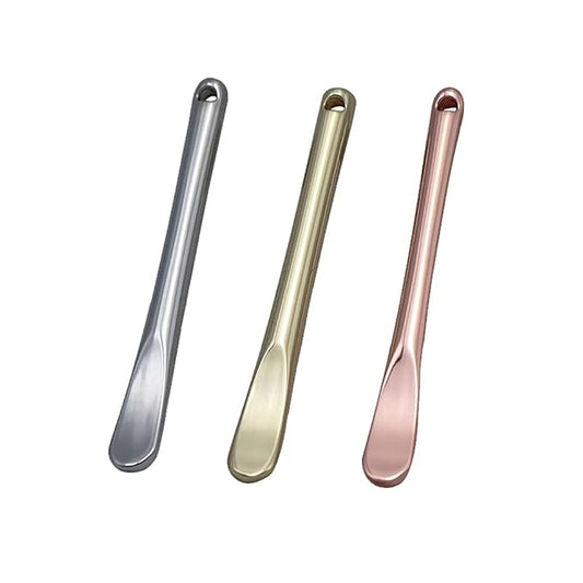 3 Pieces Zinc Alloy Makeup Spatula Eye Cream