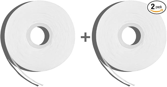 Davids Expanding Dental Floss, 2 Spools, 250+ No Break Woven Strands, Waxed, Vegan, w/Nano Hydroxyapatite, Cocoa Butter & Mint, Kid Friendly, 66 yd