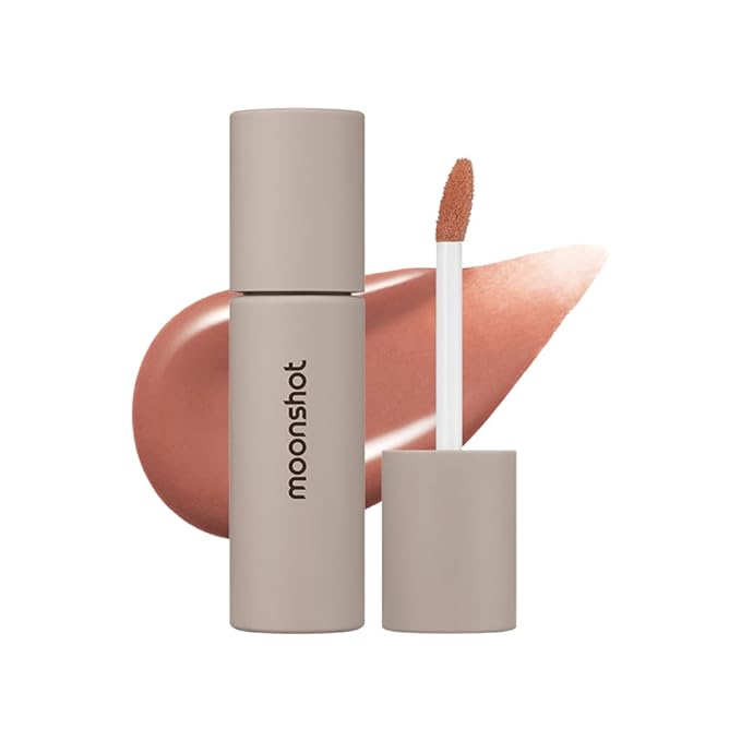 Moonshot KOREA Conscious Fit Mellow Lip Stain Longwear, Weightless, Not Animal Tested,Glow-Boosting, Long-Lasting, Comfortable, Non-Sticky,k-beauty, (Uni Beige, 01)