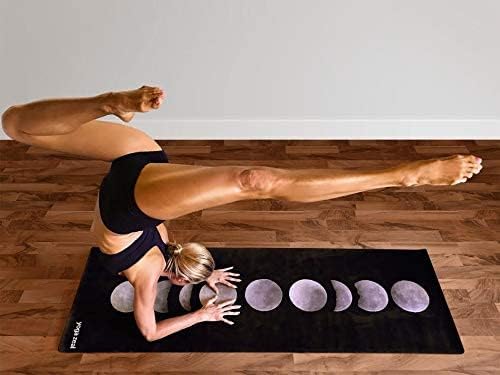 Yoga Mats By Yoga Zeal - Luxuriously Soft, Thick, Non-Slip, Hot Yoga Mat. Eco Printed. Designed to grip better with a sweaty yoga practice!