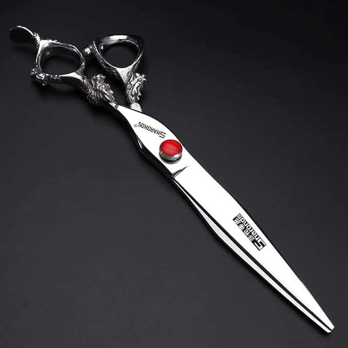 Hairdressing Scissors 6/7/8/9 Professional and Efficient Scissors (8 Inch Flat Scissors)