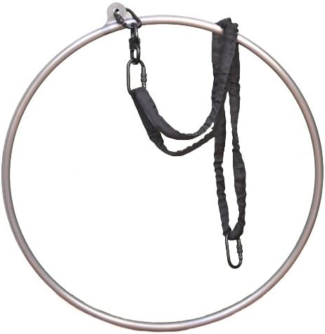 Complete Lyra Aerial Hoop Kit -Aerial Rings Equipment (32mm tube 3ft Spanset