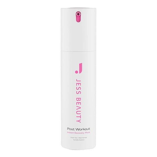 JESS BEAUTY | Face Moisturizer Gel Mask Post Workout with Niacinamide & Centella Asiatica | Skin Care Revitalizing 1.7 fl oz