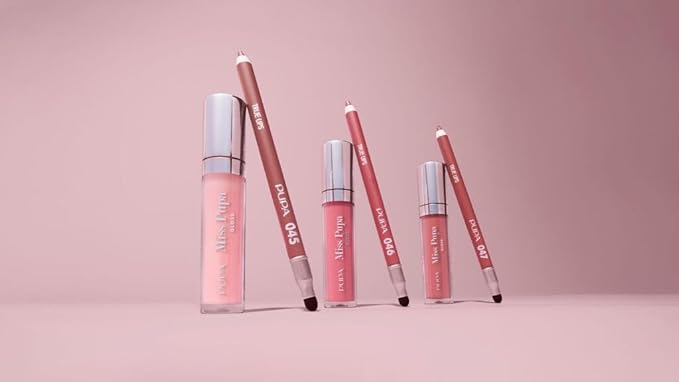 Pupa Milano Miss Milano Lip Gloss - Shiny, Smooth, Plump - Soft, Innovative Gel Texture - Glides Smoothly On The Lips - For A Moisturizing And Volume Enhancing Effect - 304 French Kiss - 0.17 OZ