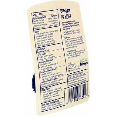 Lip Medex Size .38z Blistex Lip .38oz