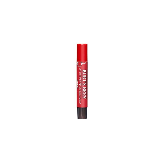 Burt's Bees 100% Natural Moisturizing Lip Shimmer, Cherry Moisturizing