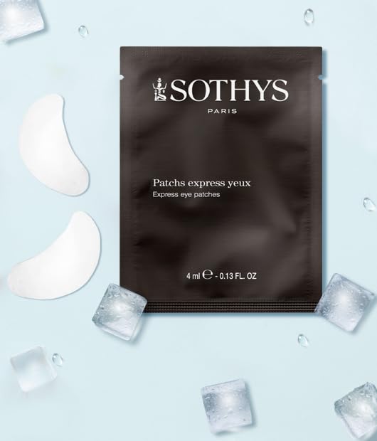 SOTHYS Express Eye Patches | Wrinkle Treatment with Vitamin C | Visibly Revive the Eyes | For All Skin Types | .13 oz x 10