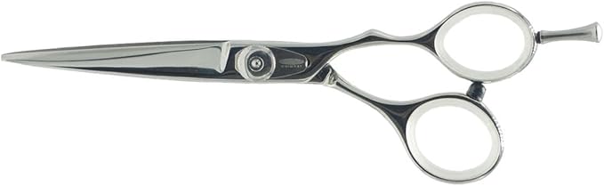 Cricket Logo Gold Series Pro Hair Cutting Scissors, 5.75" - Hair Scissors for Professionals & Barber, Convex Edge Blade, Forged Stainless Steel, Adjustable Tension, Ergonomic Grip