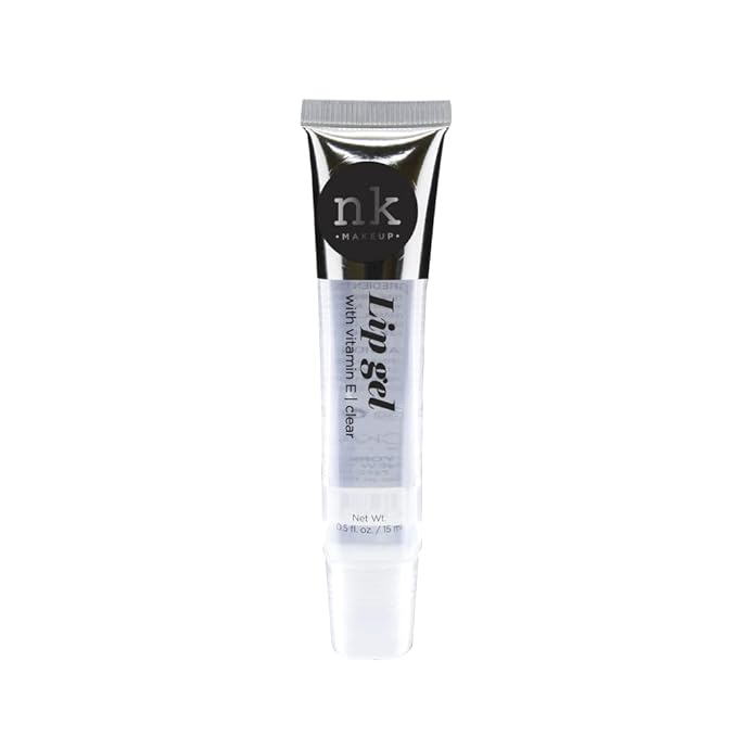 NICKA K NEW YORK VARIETY SET OF 5 NK Hydrating Lip Gel - Vitamin E (Clear, Rosehip Oil, Bubble Gum, Cherry, Strawberry)