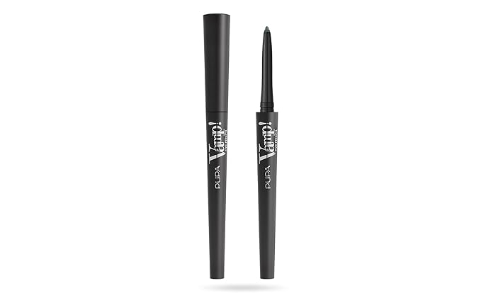 PUPA Milano Vamp! Waterproof Eye Pencil 300 Mysterious Green - Rich, Cream Liner Pencil to Make Eyes Pop - Long Lasting, Smudge, Tear, Sweat, and Waterproof Formula - 0.12 oz