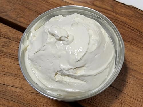 AJOMED COSMETICS Grass-Fed Beef Tallow and Magnesium Body Butter, Natural Moisturizing Cream for Dry, Itchy, Cracked Skin, Handmade Diaper Rash (Sandalwood Vanilla)